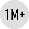 1M+